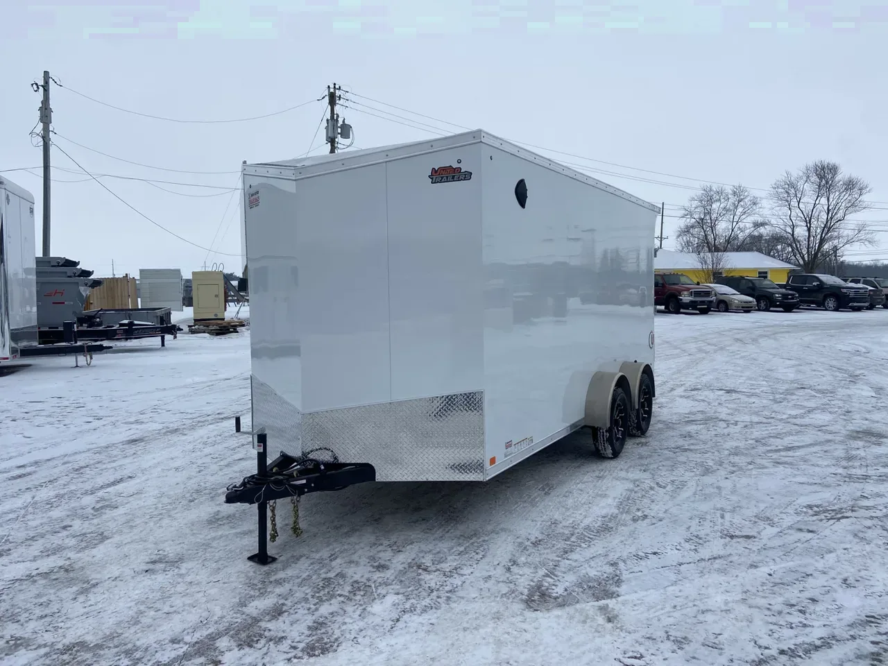 United UJ 7X16 Cargo Enclosed Trailer