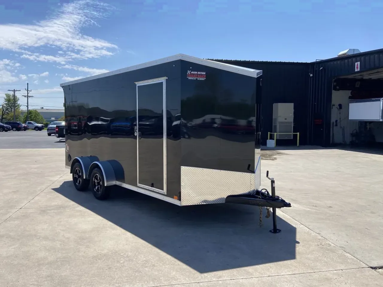 United UJ-7X16 Enclosed Trailer