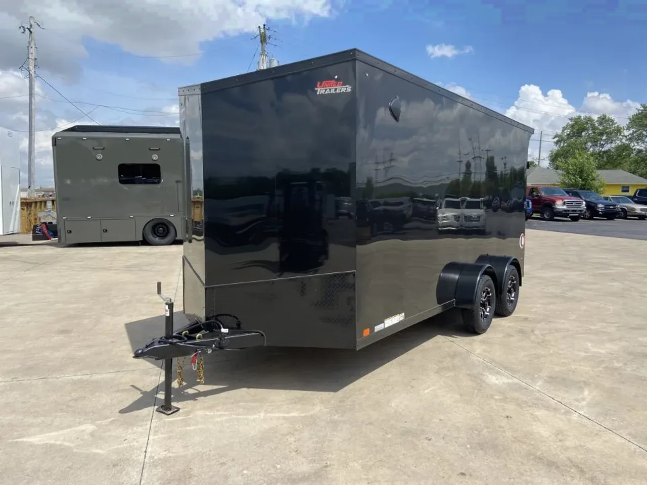 United UJ-7X16 Enclosed Trailer AMERICA 250