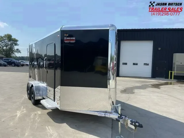 2025 Legend DVN 7x14+3 V-Nose All Aluminum Extra Height Enclosed Cargo Trailer - Best Offer!