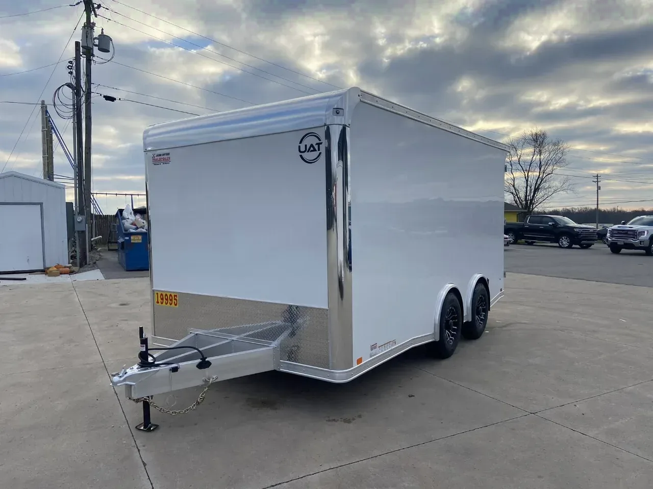 United UAT 8.5x16 Aluminum Enclosed Cargo Trailer