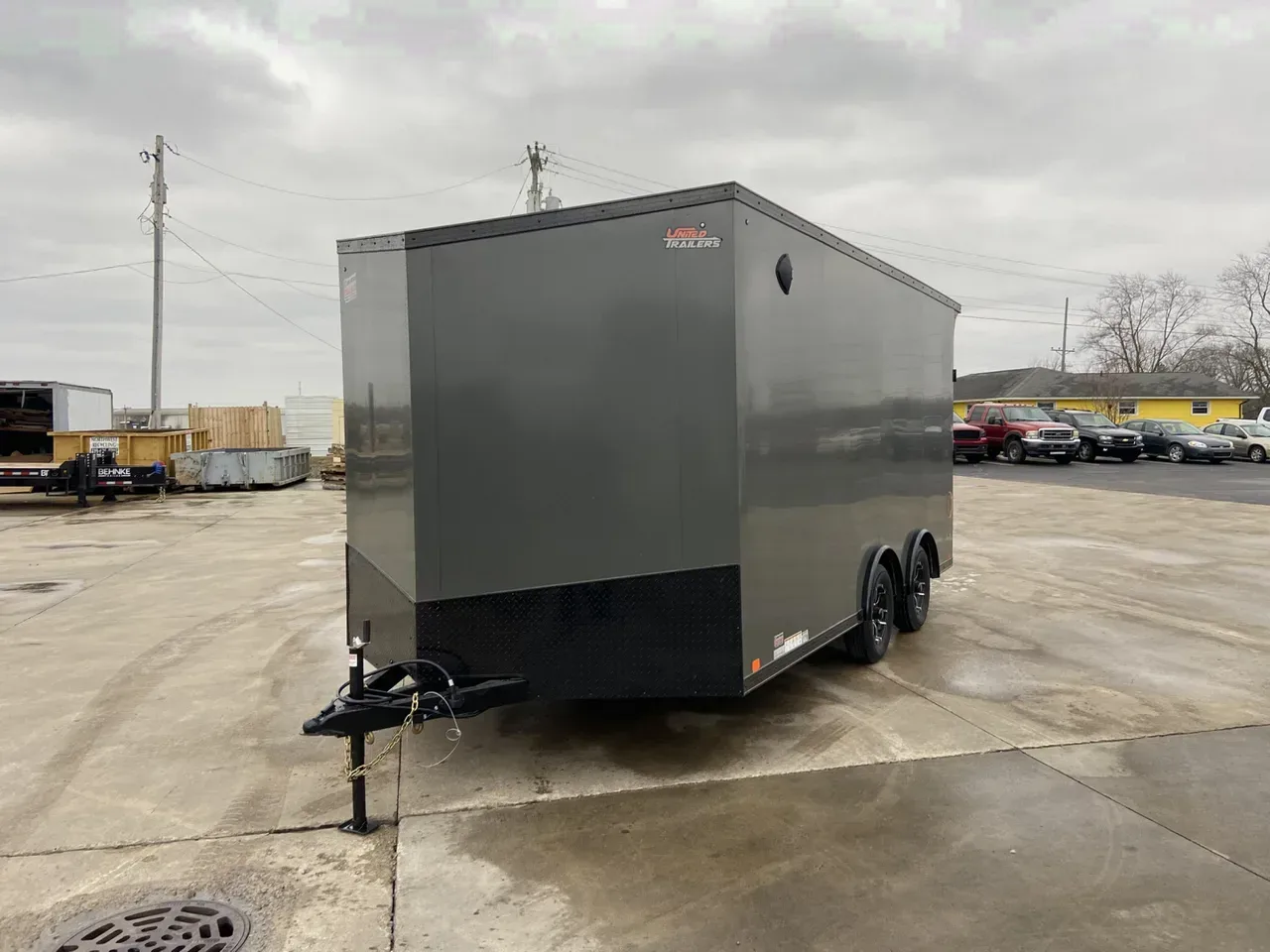 United UJ 8.5X16 Cargo Enclosed Trailer