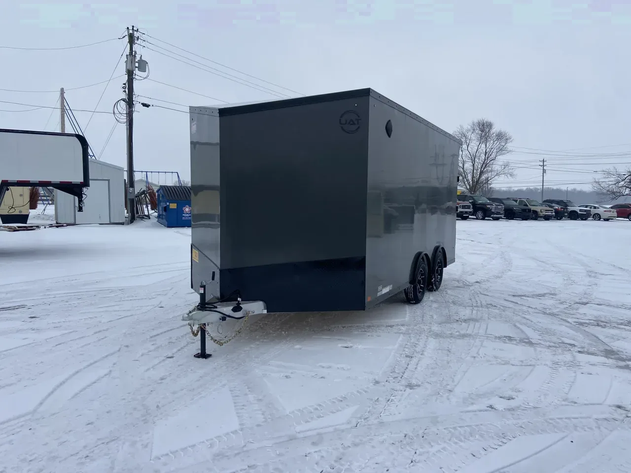 United UATV 8.5x16 Aluminum Enclosed Trailer