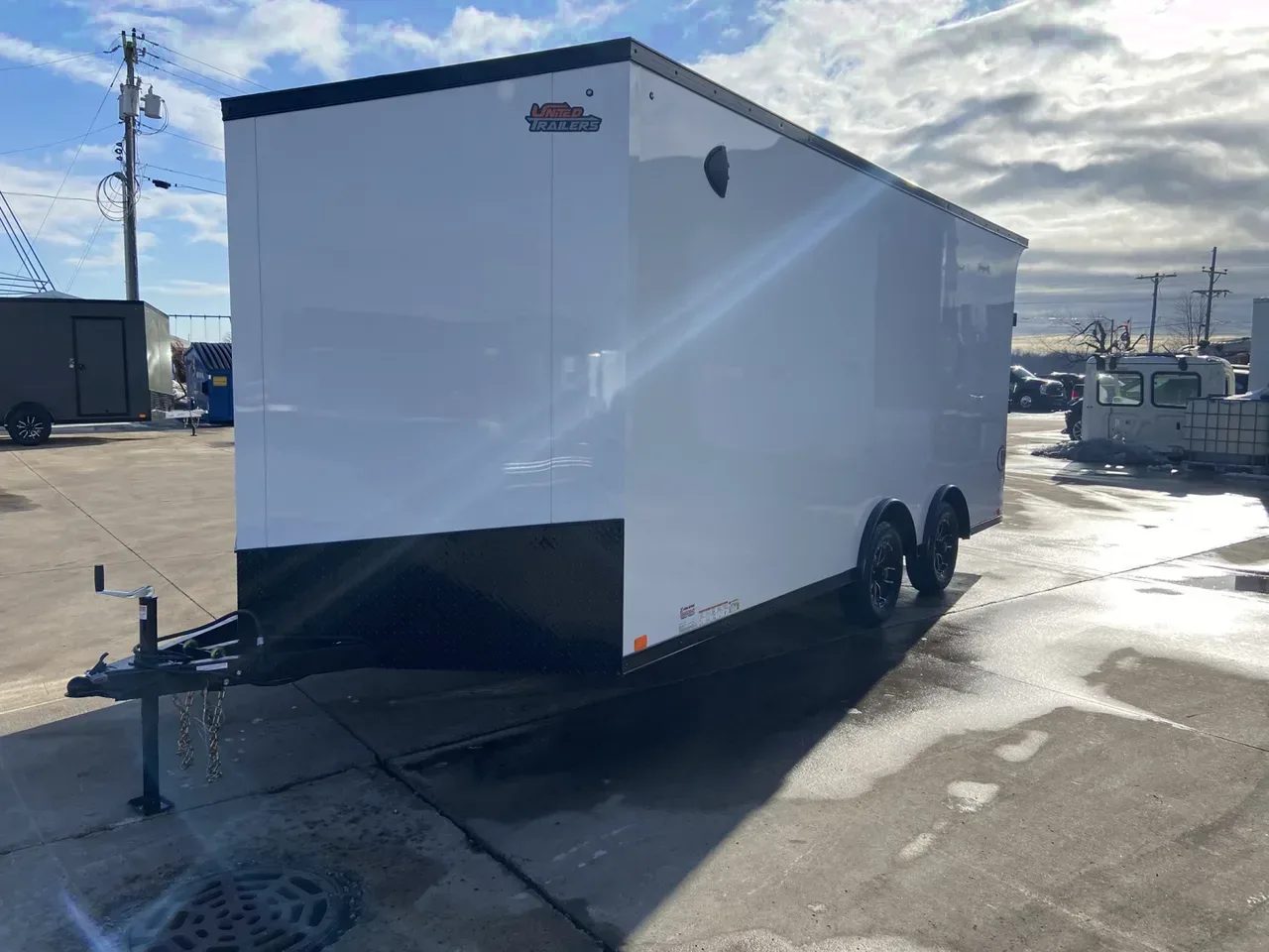 United Cargo Enclosed Trailer 8.5 x 18