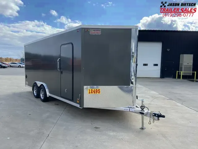 2025 Legend FTV 8x21 All Aluminum Extra Height Cargo Trailer 7K – Charcoal