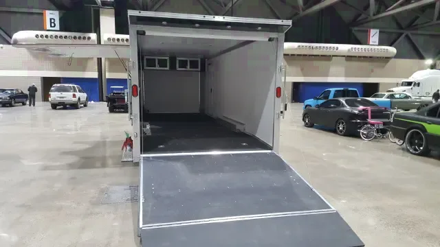 24ft Aluminum Enclosed Carhauler