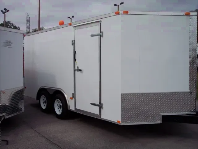 Car Hauler 16FT V-Nose w/5.2k axles