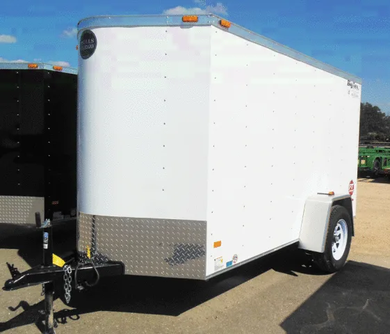 10ft Single axle Cargo trailer-single rear door