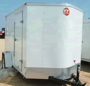 10ft S/A White Cargo with rounded v