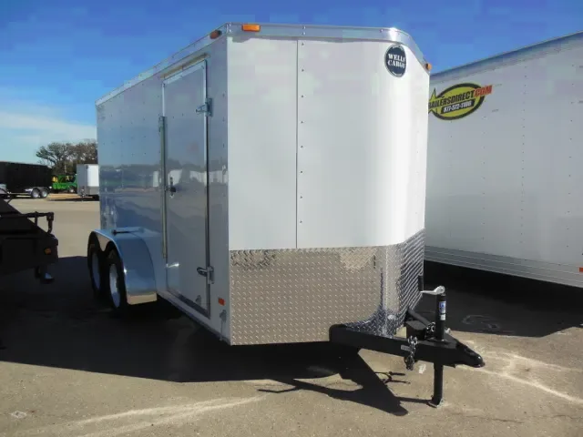 12ft V-Nose with Side Door and Ramp