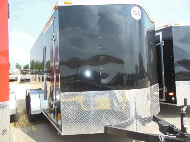 14ft Ramp with Tandem Axle-Black with 3500lb Axles