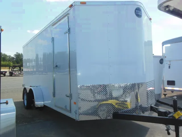 16ft White-Loaded with Double Rear Doors