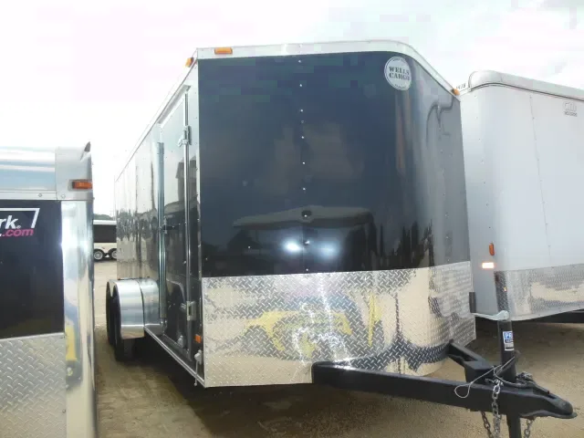 16ft Cargo-BLACK-2-3500lb Axles