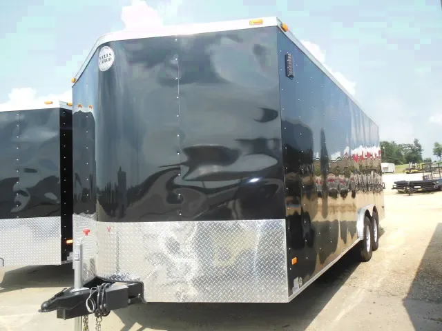 Black 20ft with Double Rear Doors