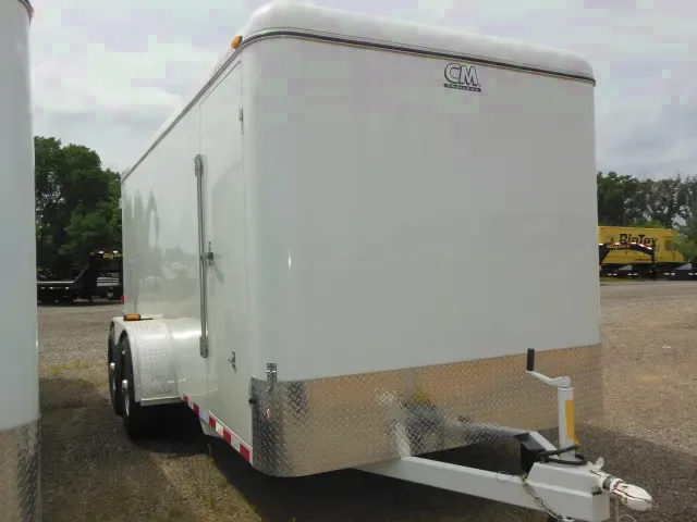 16ft Cargo White with 5200# Torsion Axles