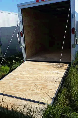 12FT TA Cargo Trailer with Ramp