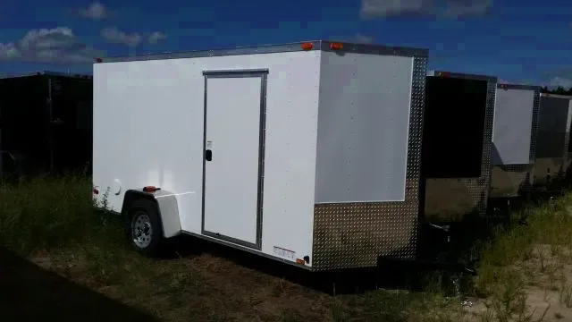 14ft Cargo Trailer With a V-nose