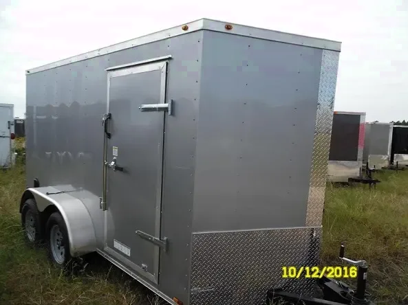 16ft Cargo Trailer - Silver