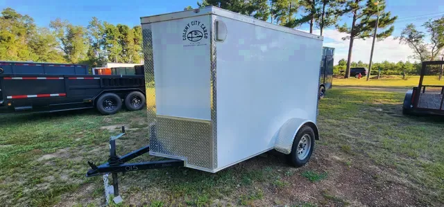 5x8 cargo trailer with side door 5 ft 6 inch inside ht rear barn doors