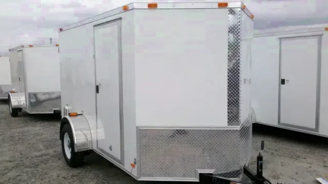 10FT CARGO TRAILER W/DOUBLE REAR DOORS
