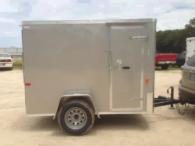 8ft Single Axle Arizona Beige Cargo Trailer