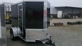 8FT S.A. CARGO TRAILER - BLACK
