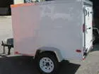 WHITE 8FT S.A. CARGO TRAILER