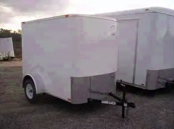 8FT CARGO TRAILER W/BARN DOORS