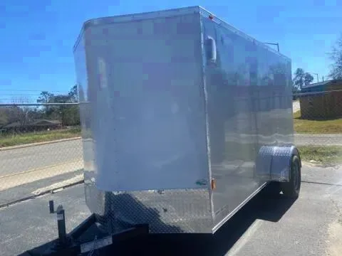 12ft SA White Enclosed Cargo Trailer