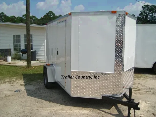 2026 NEW 6' X 12' "ALL AMERICAN" SERIES ENCLOSED CARGO TRAILER