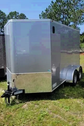Silver 12ft TA Cargo Trailer