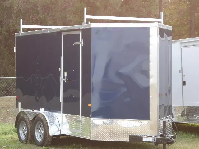 CONTRACTORS DREAM - 12ft - Ladder Racks - Blue - Double Rear Doors