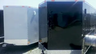 12ft V-Nose Bumper Pull Cargo Trailer