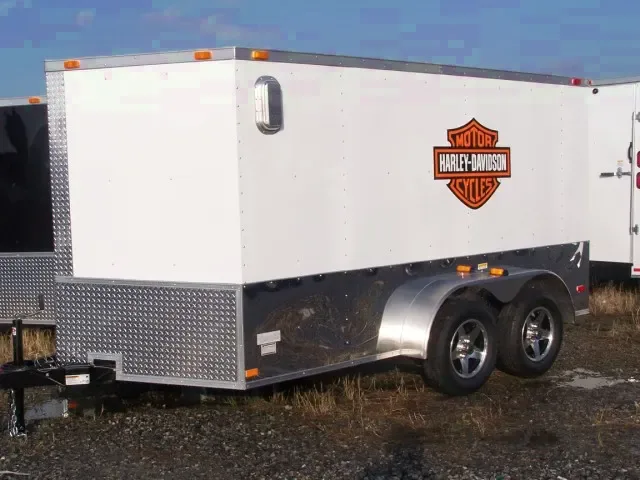 12FT T. A.Harley Davidson Custom Trailer