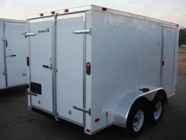 12FT TA CARGO TRAILER W/BARN STYLE REAR DOORS