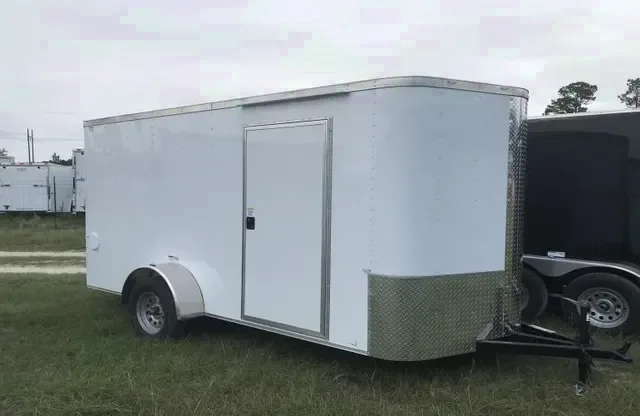 12ft - SA - Cargo  - LED lights - V-Nose