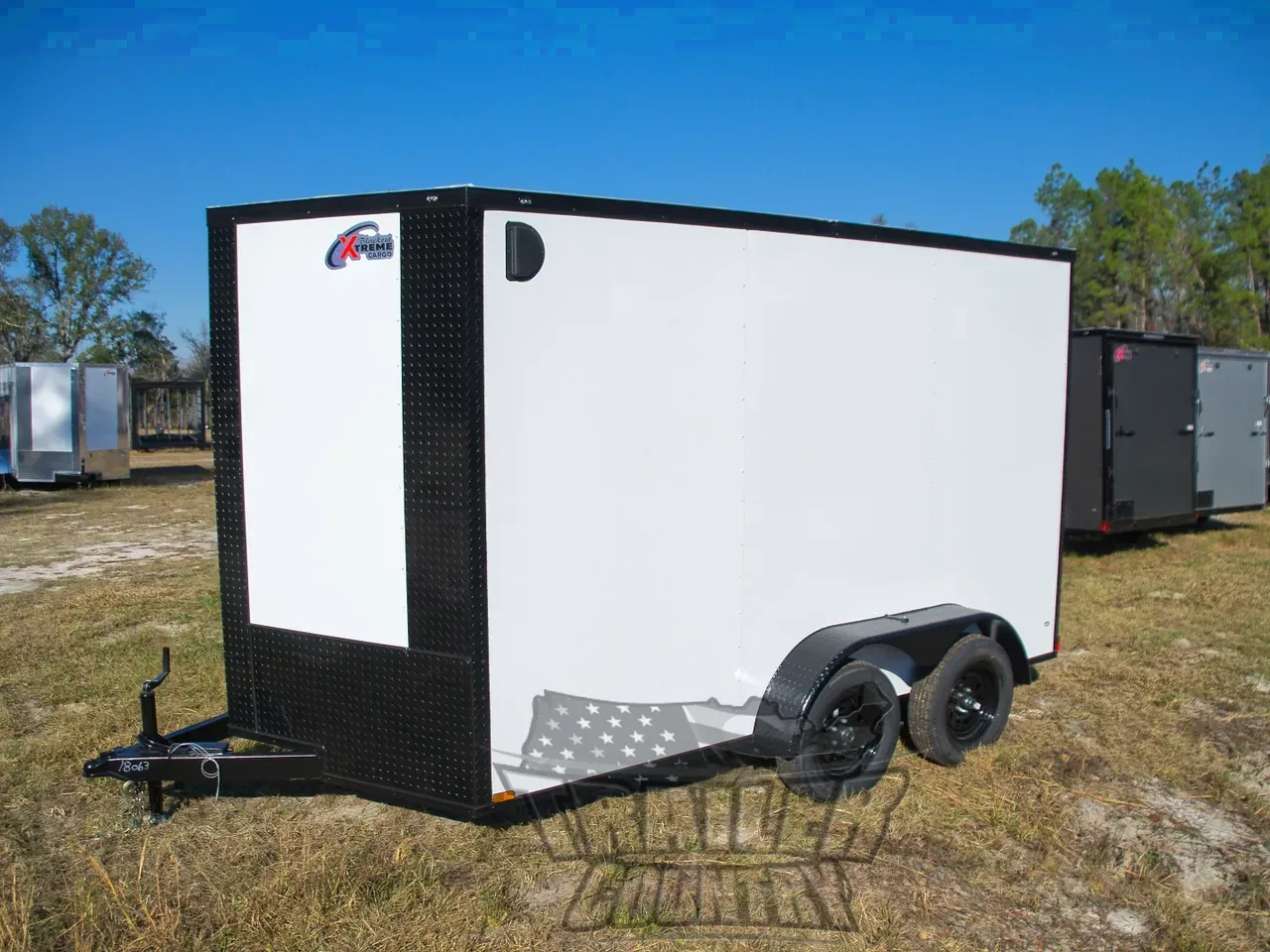2026 XTREME CARGO 7X12 TANDEM AXLE WITH BLACK OUT PACKAGE