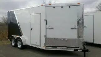 TWO TONE 14FT CARGO/ATV TRAILER