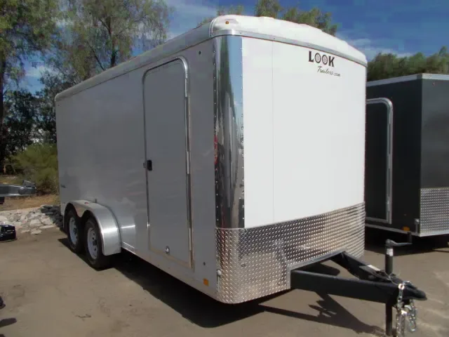 16ft White Flat Front Many Options Available