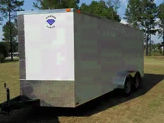 Cargo Trailer 16ft w/Rear Ramp Door