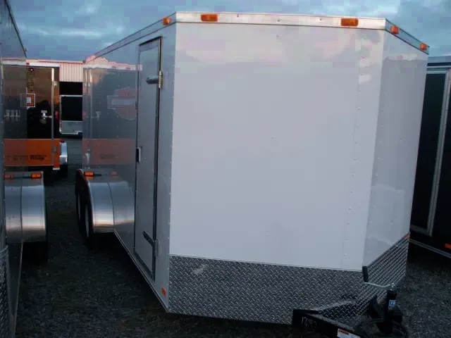 WHITE 16FT T.A.CARGO TRAILER
