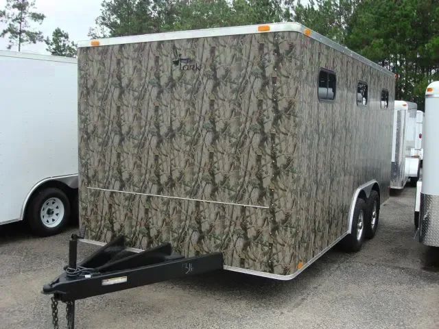 CAMO 16FT HUNTERS CARGO TRAILER