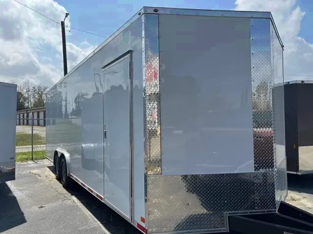 20ft White with 7 foot interior height