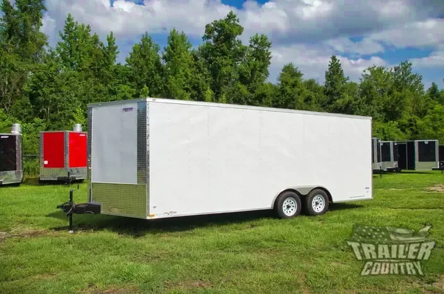 2026 8.5x20 Tandem Axle, Enclosed Car Hauler Trailer w/3,500 Axles