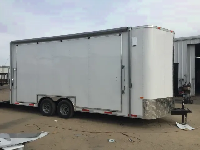 20ft White Stage Trailer