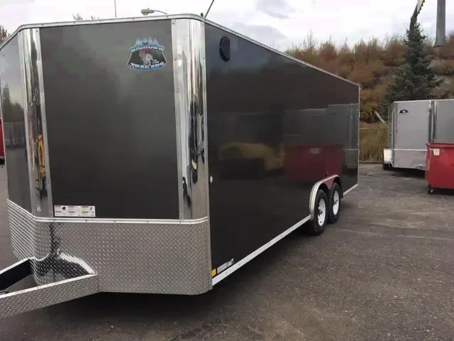 20FT CHARCOAL CONTRACTOR'S TRAILER