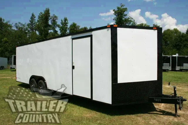 2026 South Georgia Cargo 8.5 X 24' V-NOSED ENCLOSED BLACKOUT TRAILER