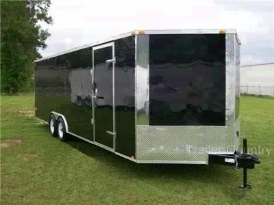 2026 NEW 8.5x24 Enclosed Trlr w/ Thermo Ply Ceiling Liner, LED Lighting, Radial Tires