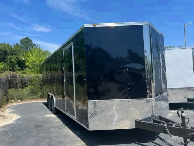 24ft Black with Escape Door