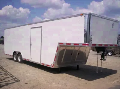 24FT GOOSENECK CARGO TRAILER